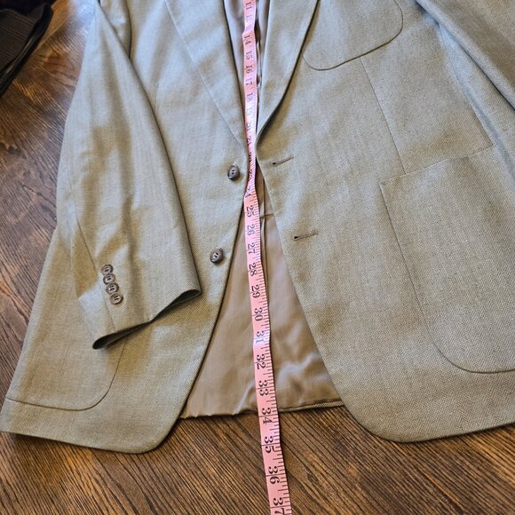 Men's LORD & TAYLOR METROPOLITAN Suit Coat Excellent Condition - Picture 11 of 16